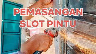 Pasang Slot Pintu Besi Rumah Tingkat Minimalis